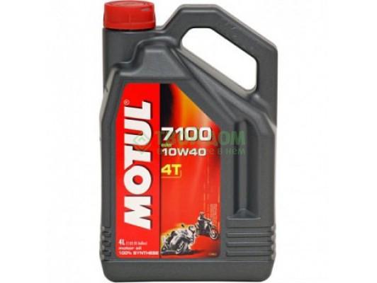 

Моторное масло motul 10w40 7100 4t 4л (320-490), Черный