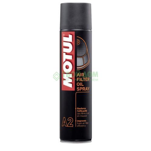 

Смазка motul a2 air filter spray 0.4л (320-501), Черный