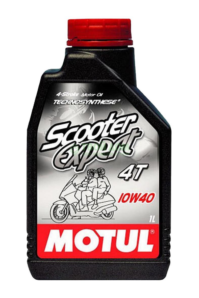 

Моторное масло Motul 10w40 scooter expert 4t 1л (320-428), Черный