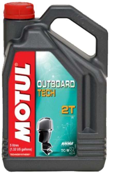 

Моторное масло motul outboard tech 2t 5л (230-097), Черный