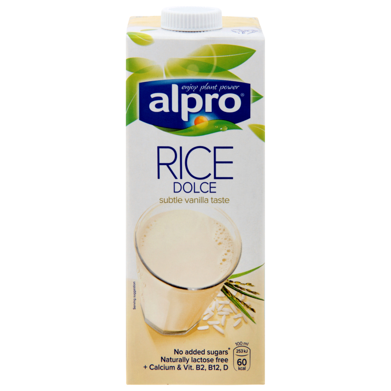 Напиток Alpro рисовый со вкусом ванили 1 л