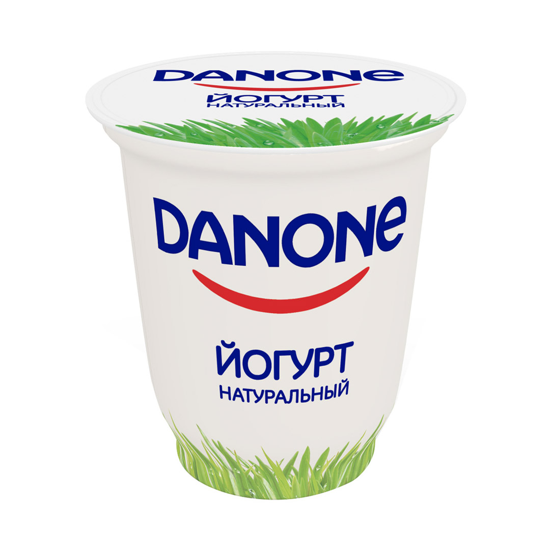 фото Йогурт густой danone традиционный 3,3% 350 г