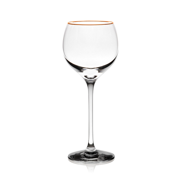 Бокал для вина Lenox бокал для белого вина 280 мл вечность, золотой кант (LEN818327), цвет прозрачный - фото 1