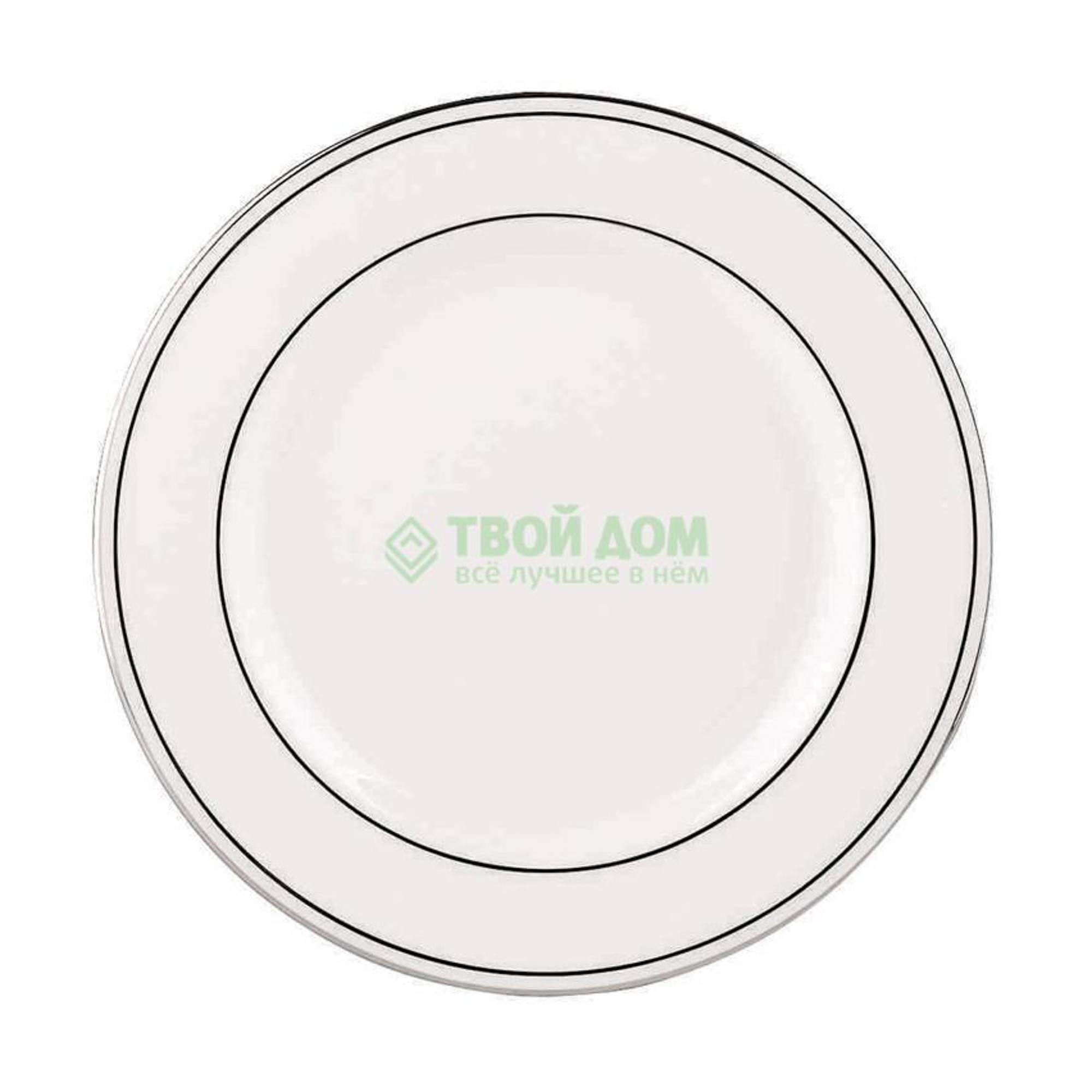 Тарелка обеденная LENOX Платиновый кант 27,5 см