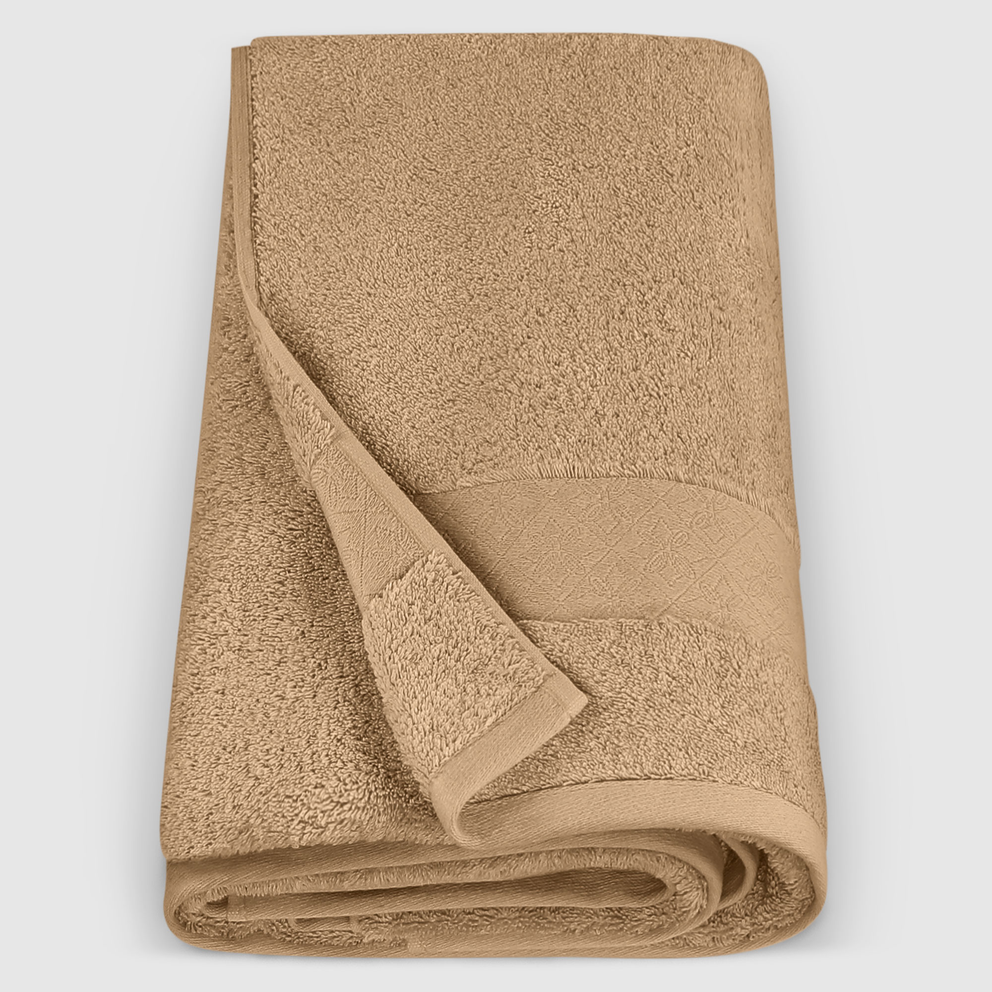 фото Полотенце махровое mundotextil extra soft l.brown100х150