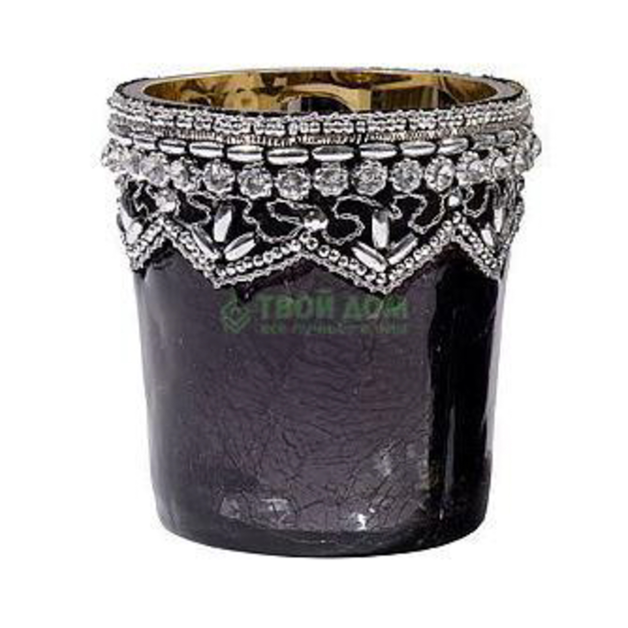 

Подсвечник декоративный KaemingK 7х7,5 см, Черный