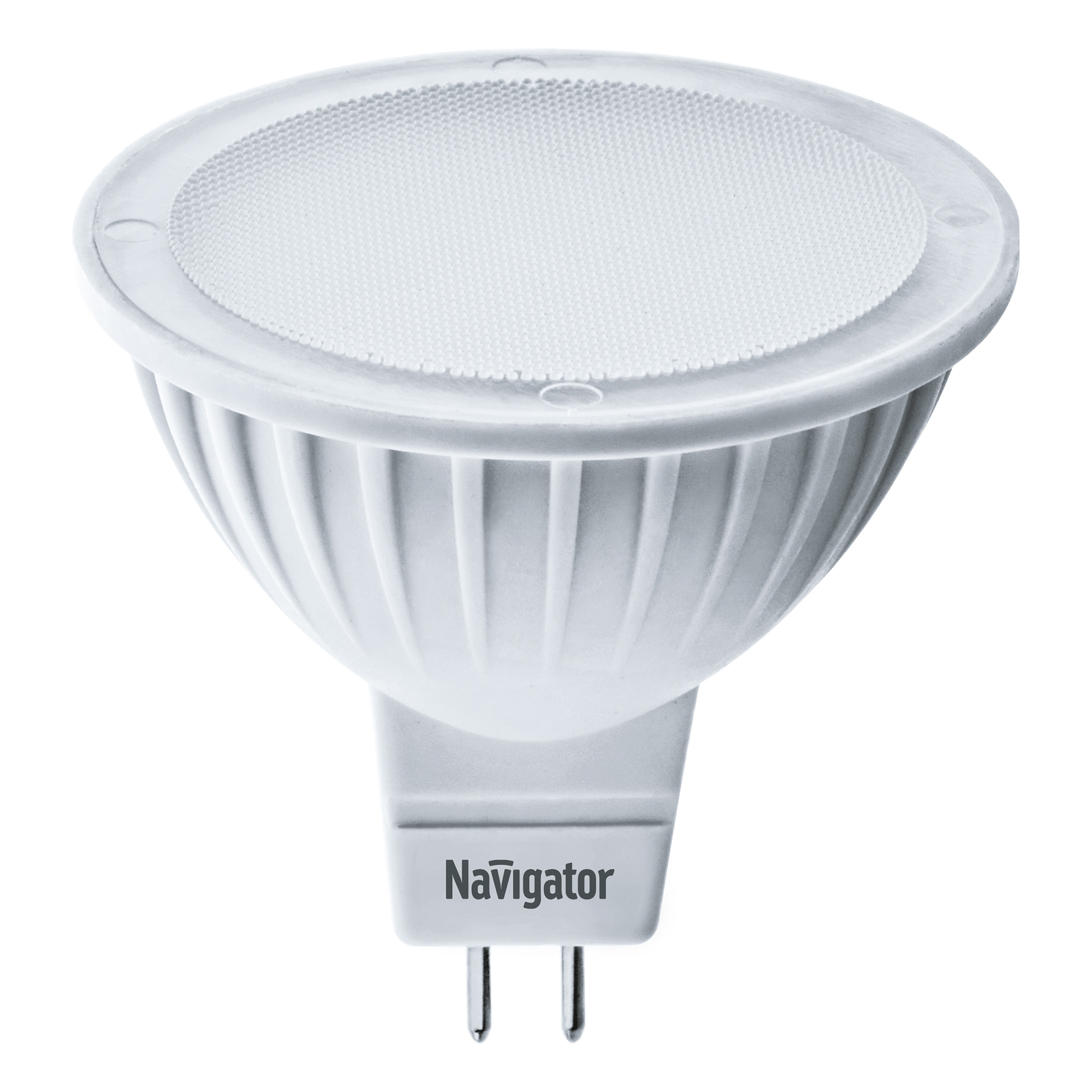 фото Лампа светодиодная navigator mr16 7вт 230в цоколь gu5.3 (холодный свет)