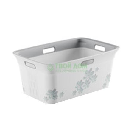 

Корзина Kis Chic basket Flowers Grey, Серый