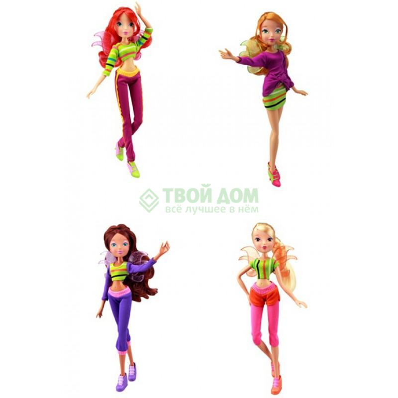 

Кукла Winx Кукла хип-хоп 4 шт в ассорт winx (IW01831400), Фиолетовый;зелёный;коричневый;синий;красный