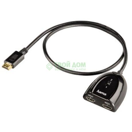 

Переходник Hama Переключатель hama 2x1 hdmi-2hdmi (901567)