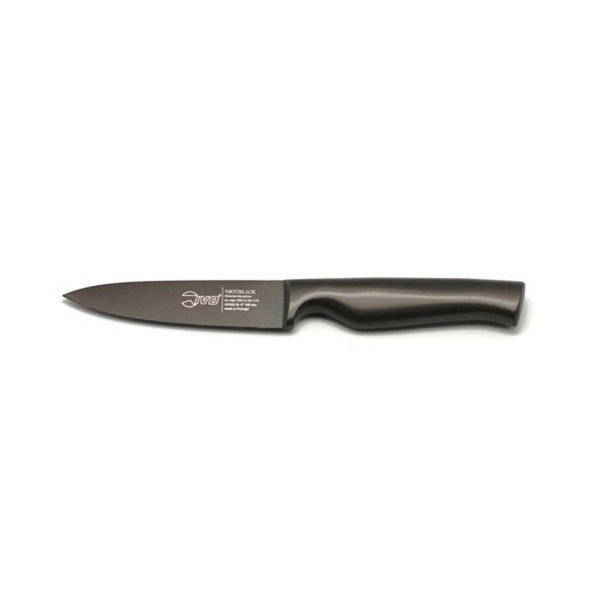 Нож кухонный 10см virtu black Ivo - фото 1