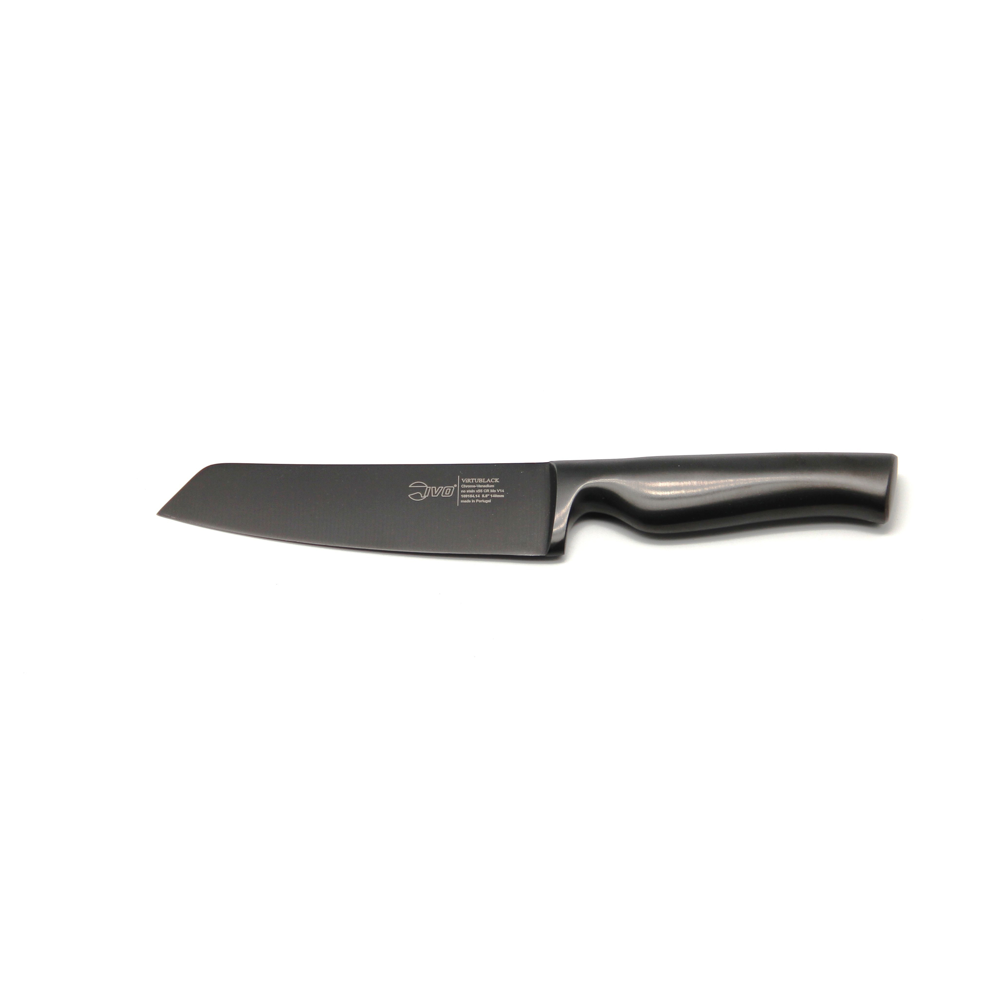 Нож для овощей 14см virtu black IVO - фото 1