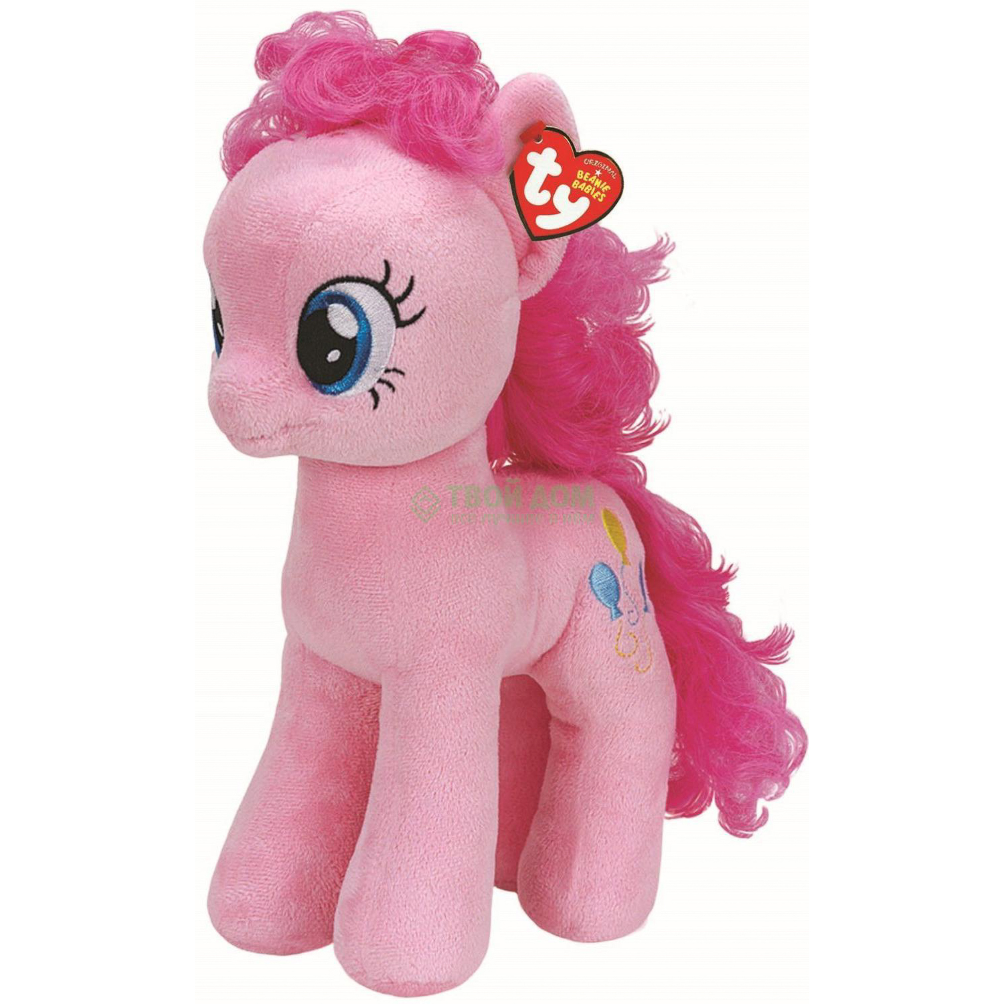 

Мягкая игрушка Ty My Little Pony Pinkie Pie (90209), Розовый