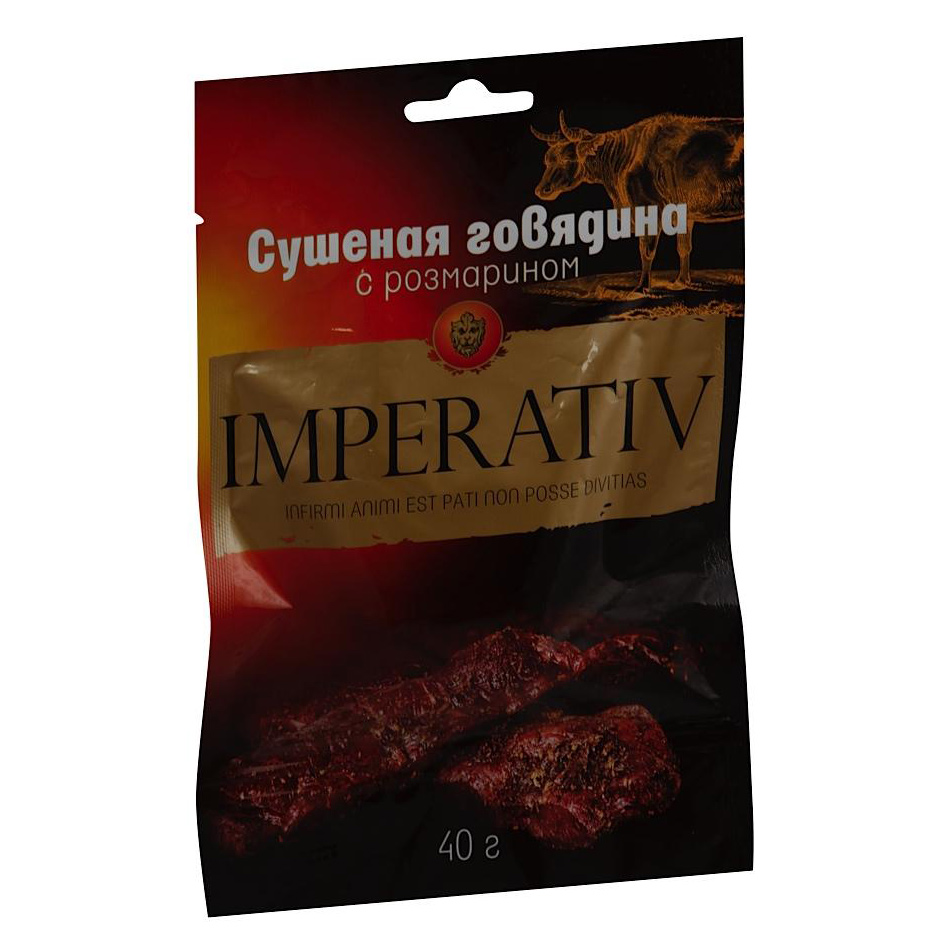 

Говядина сушеная IMPERATIV с розмарином 30 г