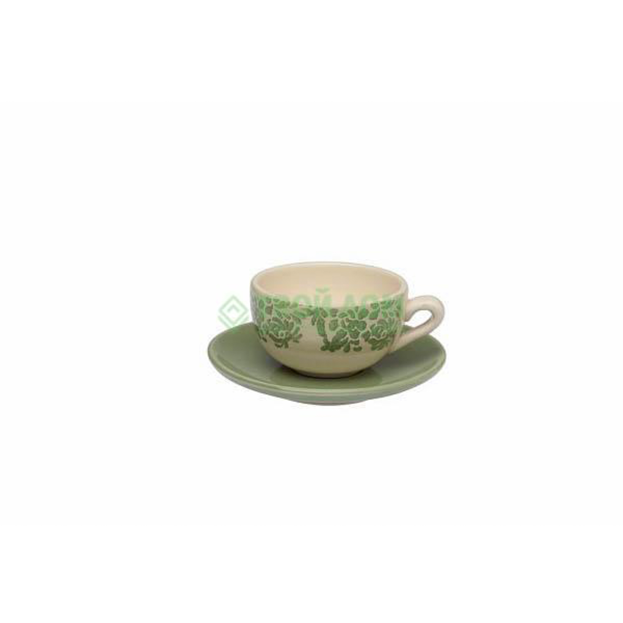 Набор чайный Tognana Coimbra 2 пр 130 мл Green (MI110100778), цвет светло-зеленый - фото 1