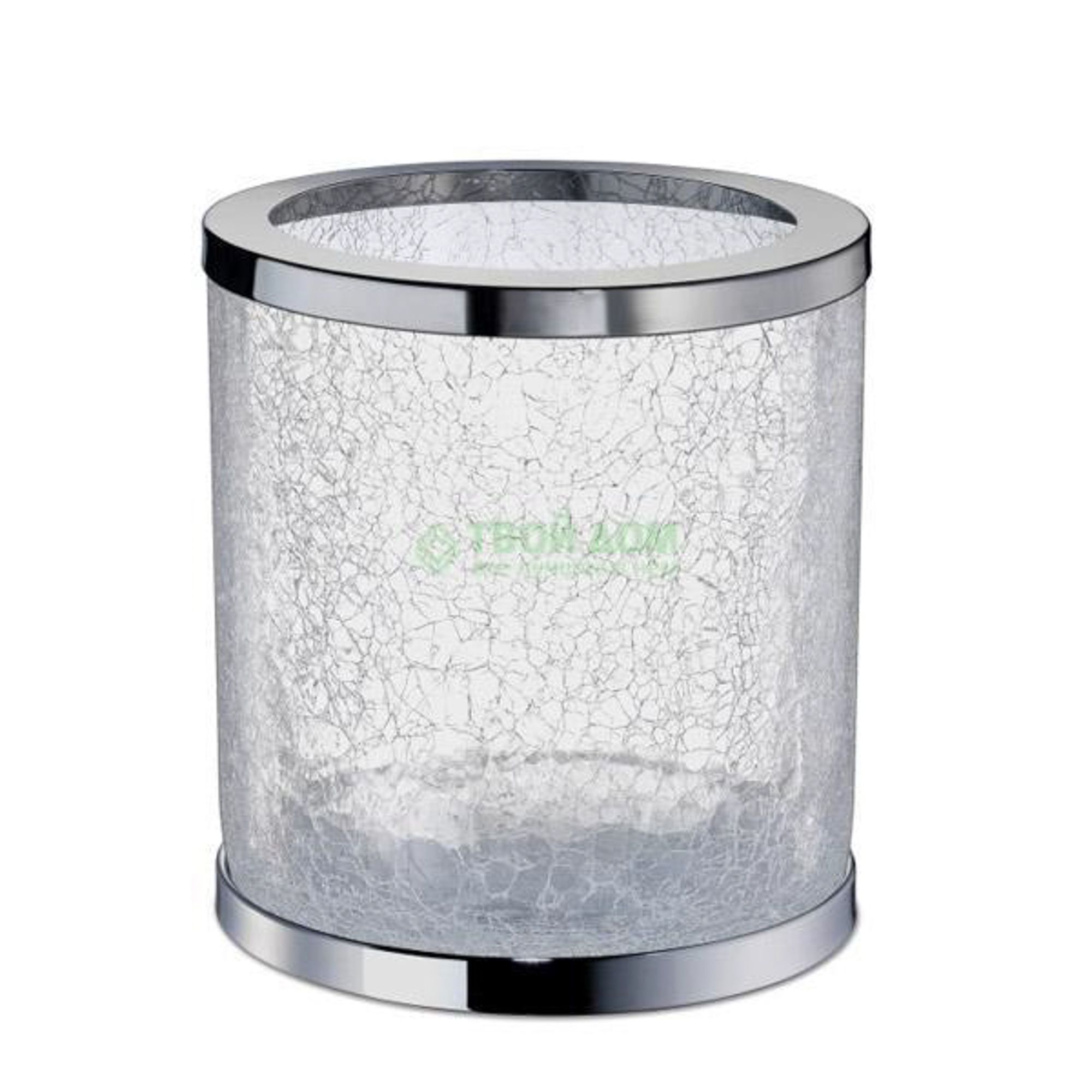 Ведро Windisch Ведро мусорное никель стекло (89164NI)