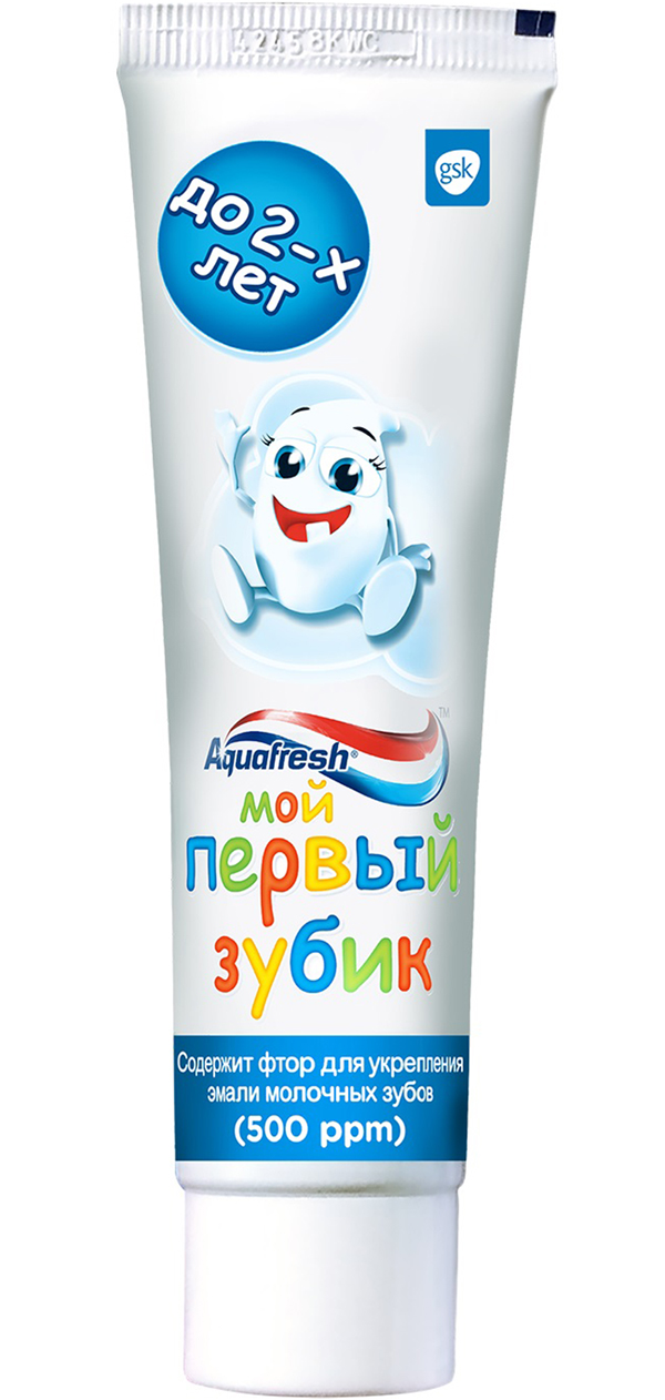 фото Зубная паста aquafresh мой первый зубик 50мл