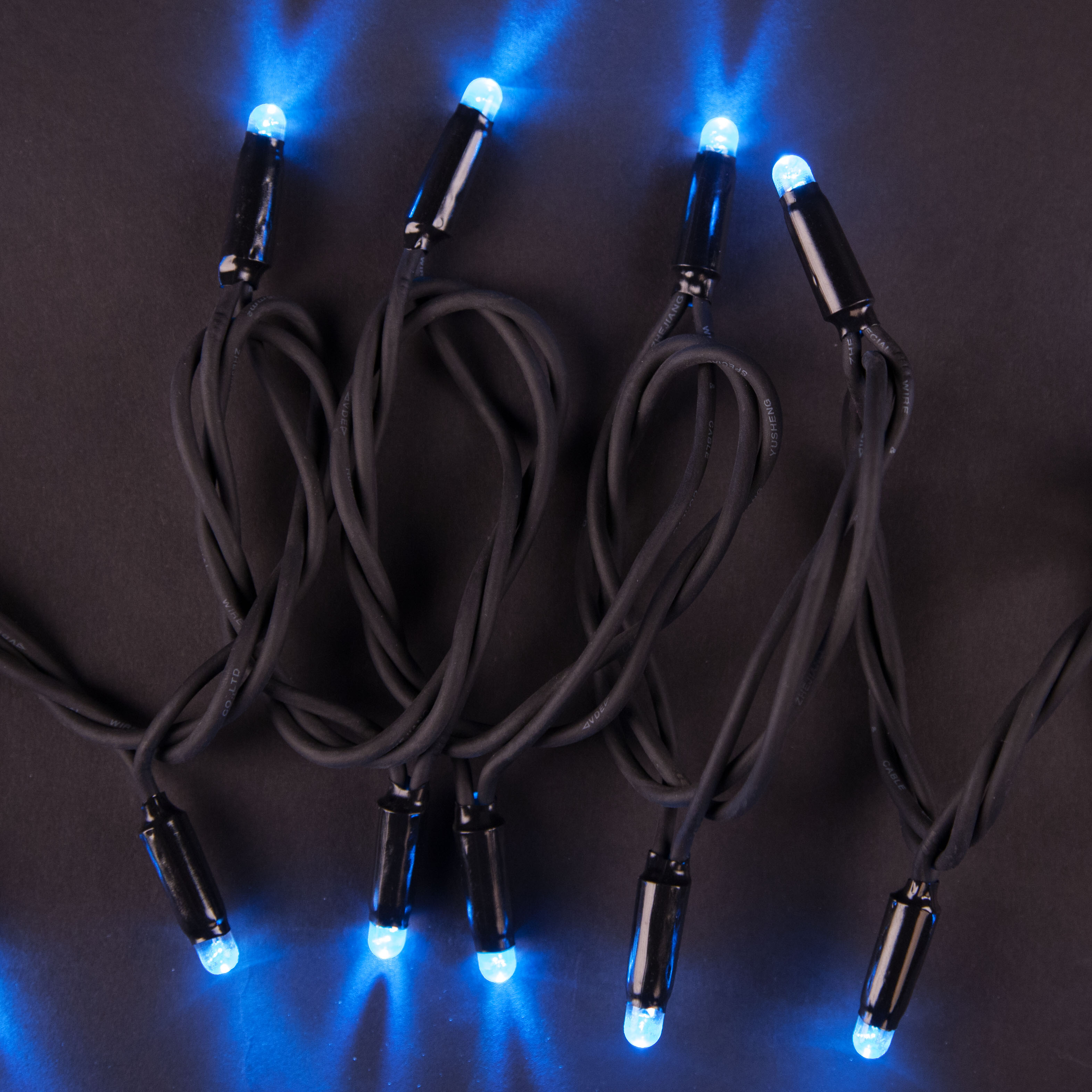 фото Электрогирлянда star trading system led 50 ламп fashion blue (465-01-td-b) без стартового шнура