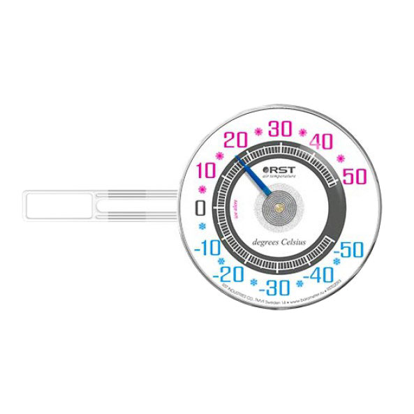 фото Термометр биметаллический rst на липучке