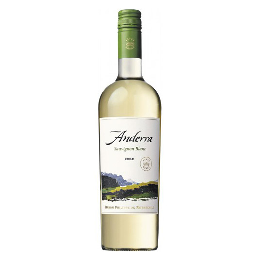 Вино белое сухое Anderra Sauvignon Blanc 0,75 л