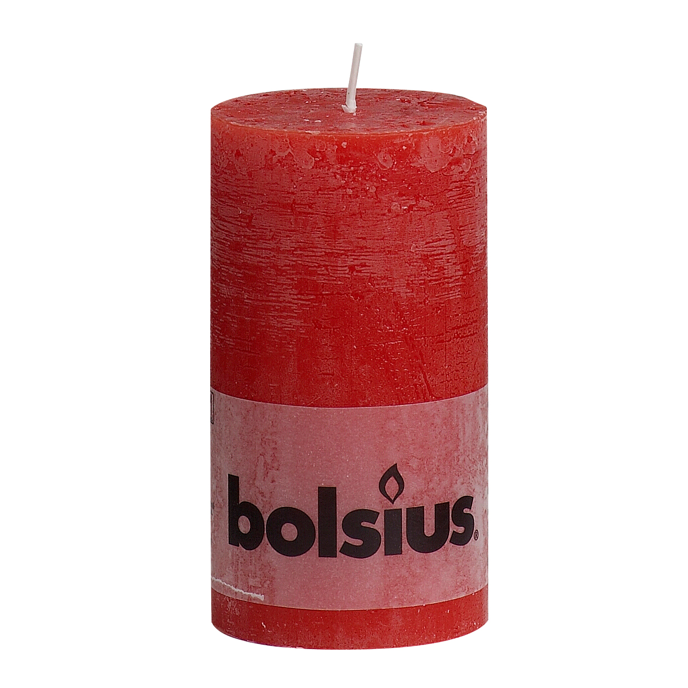 фото Свеча bolsius 130/68 red