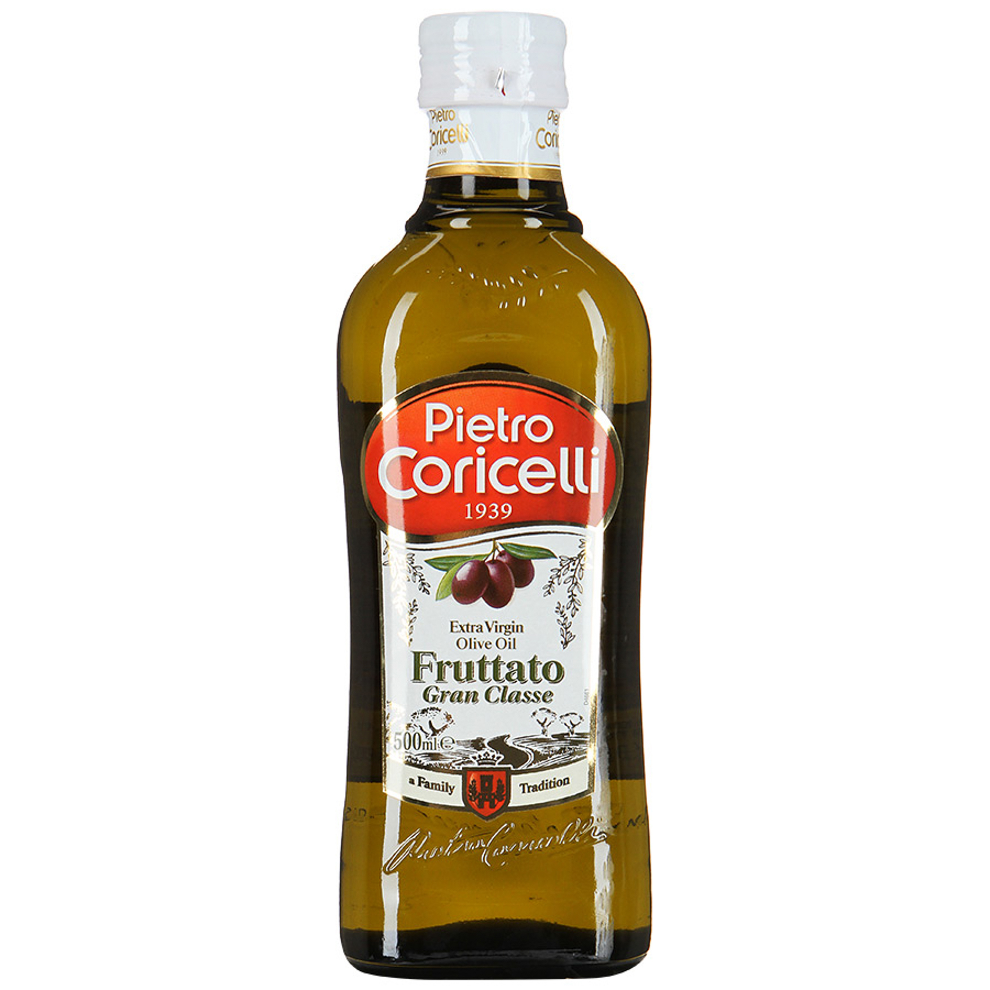Масло оливковое Pietro Coricelli Extra Virgin 500 мл - фото 1