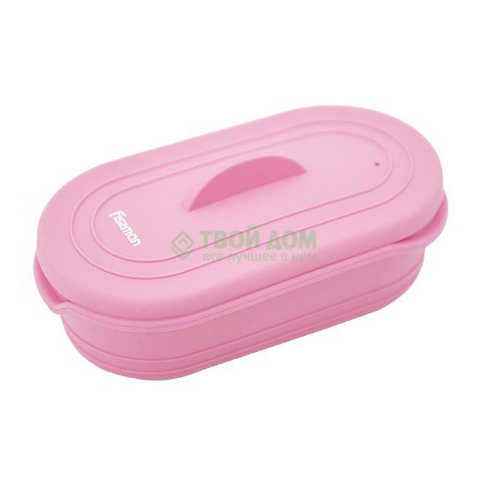 

Контейнер 20x10x7 см /780 мл д/ свч (AY-7483.780), Розовый