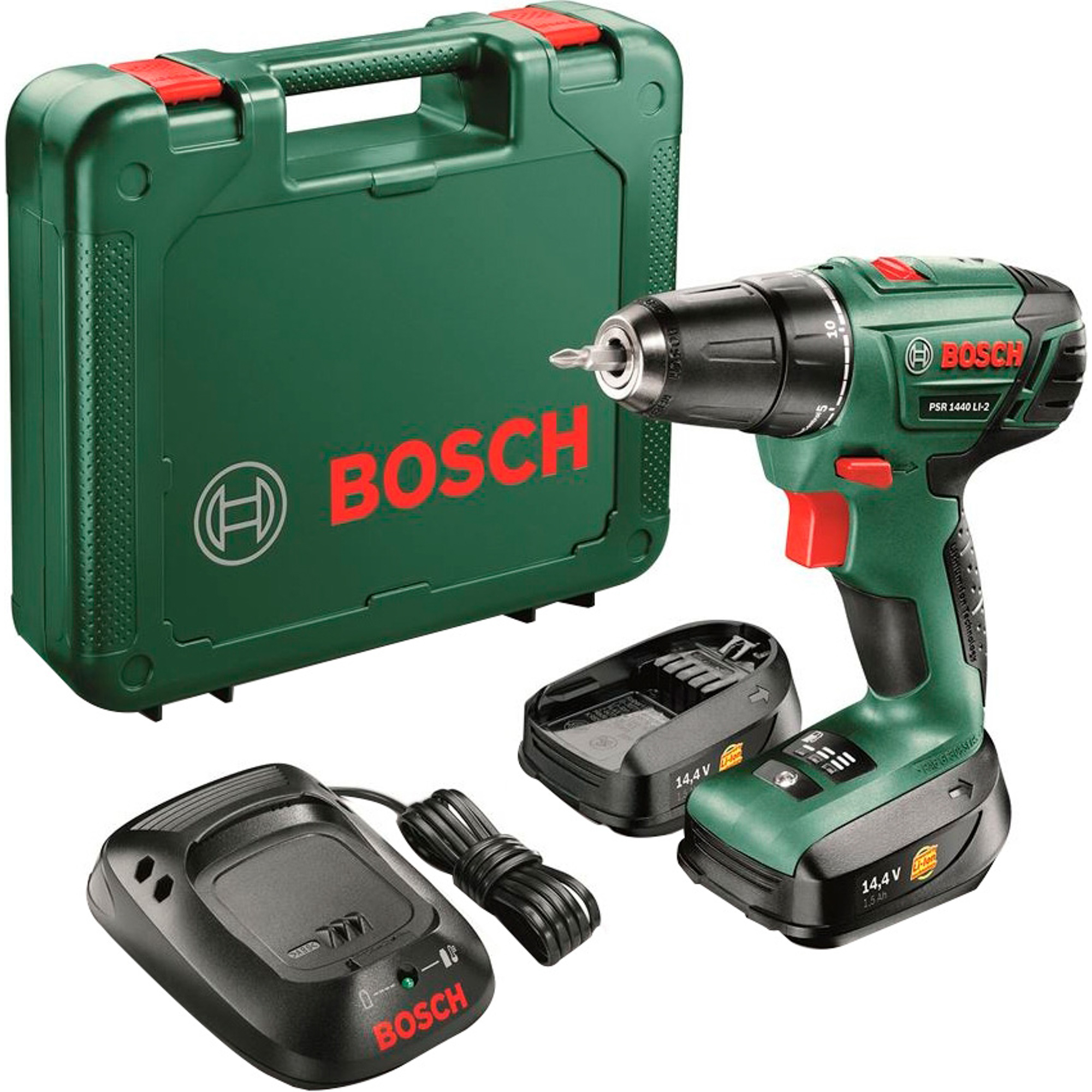 Дрель-шуруповерт Bosch PSR 1440-LI-2