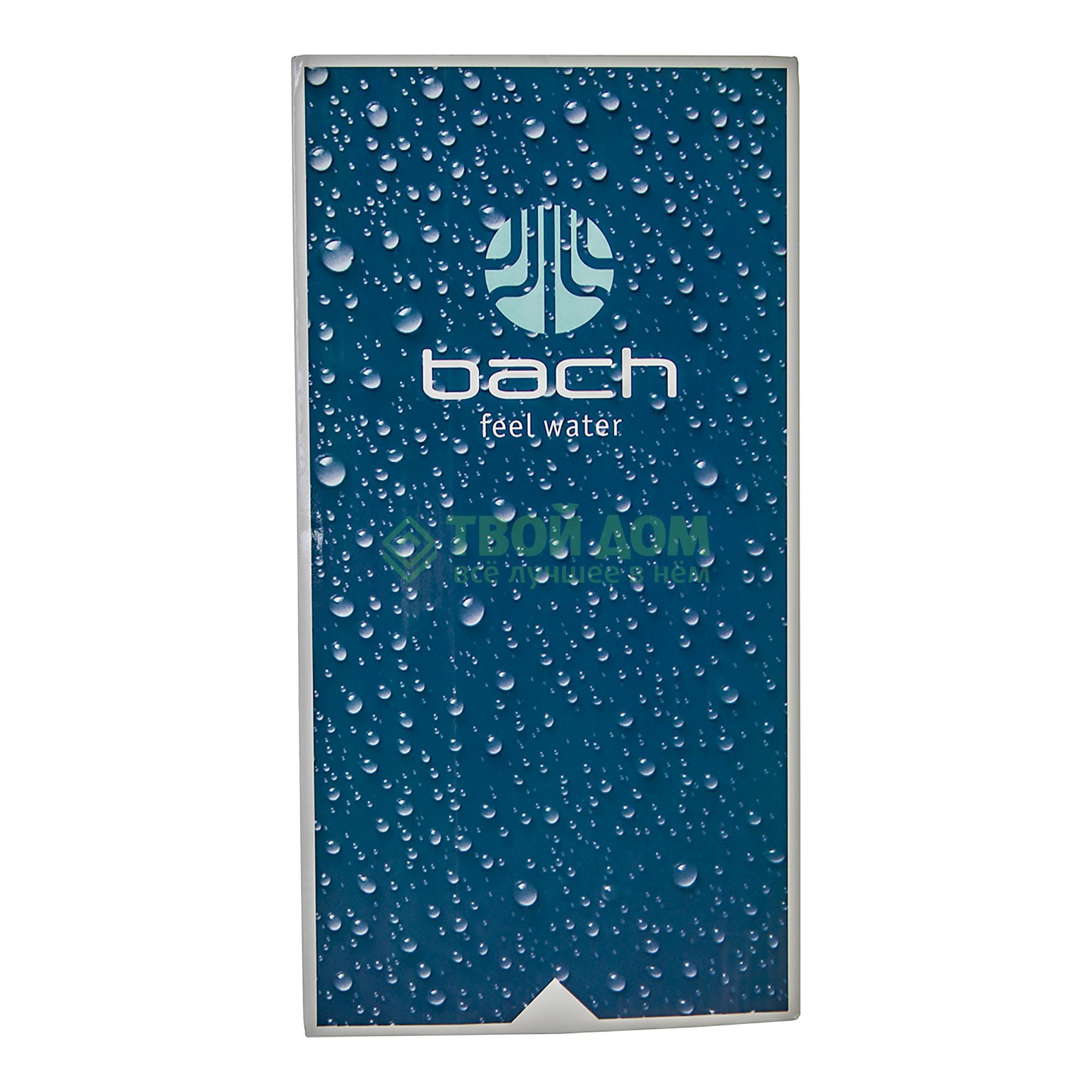 Смеситель Bach perl для ванны с длинным изливом (В2055-818С-33Х), цвет серебряный, размер 1/2
