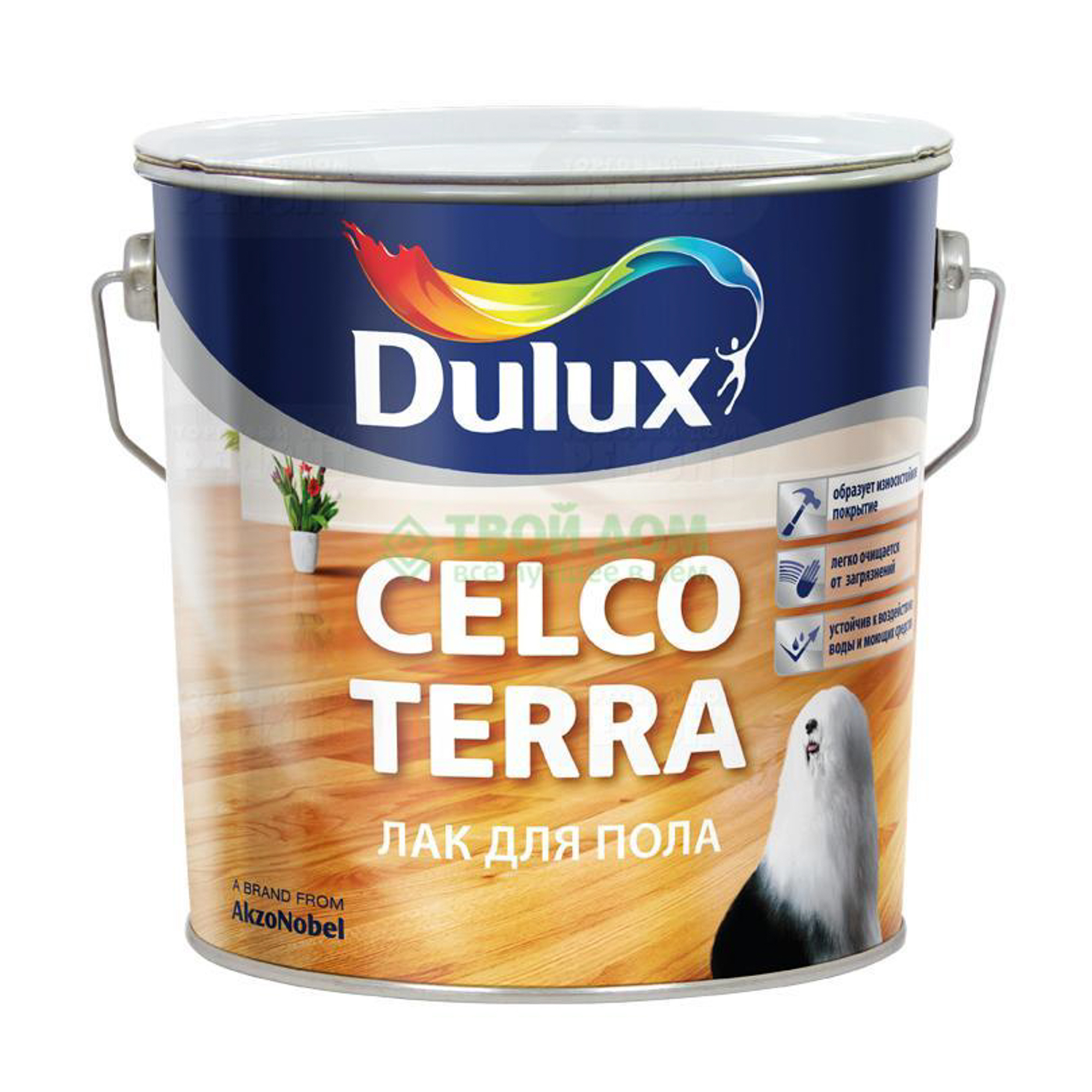 dulux celco aqua лак для стен и мебели