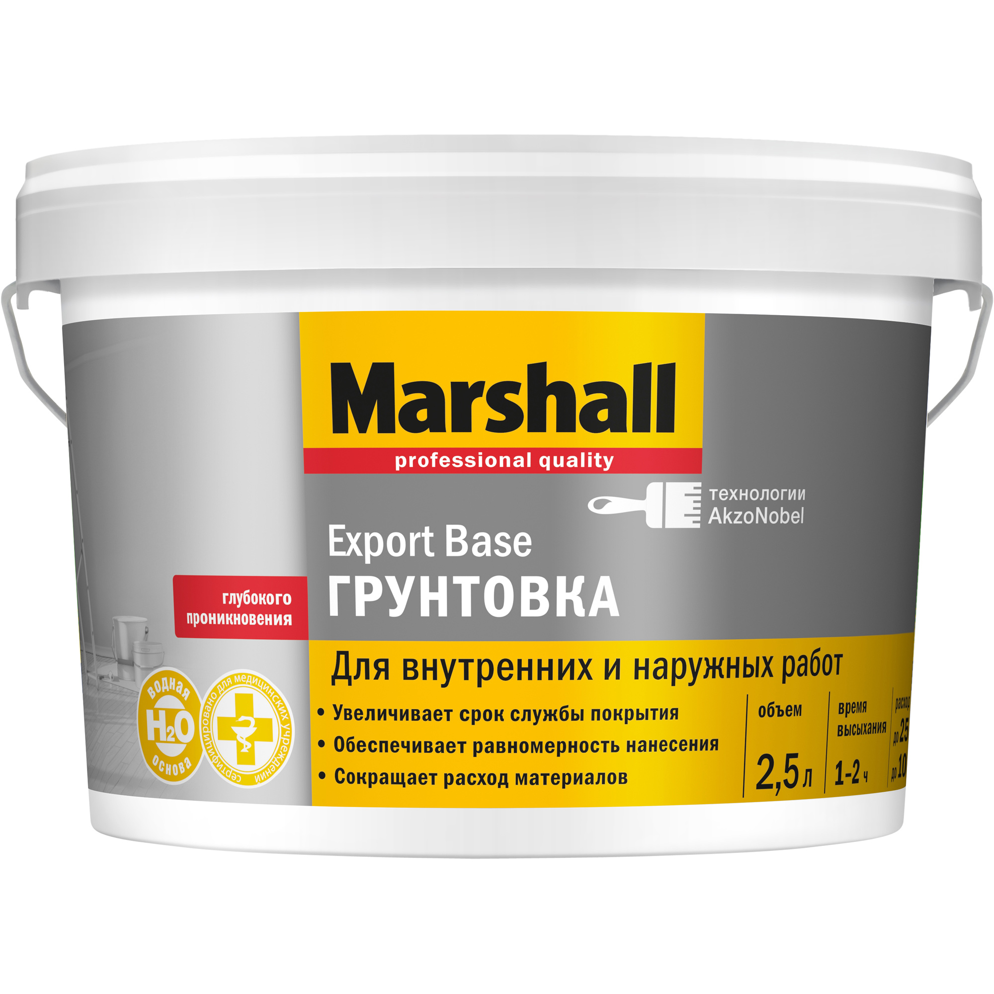 Грунтовка Marshall expоrt-base универсальная 25л 364₽