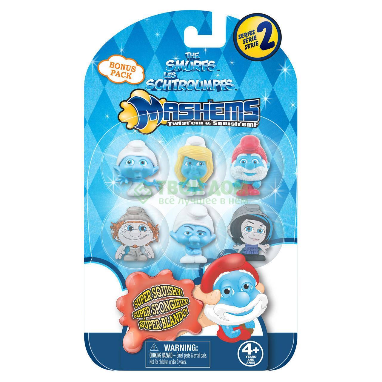 

Игровой набор Смурфики Игрушка детская смурфики 50023-0000006-02, Серый;голубой;белый;красный