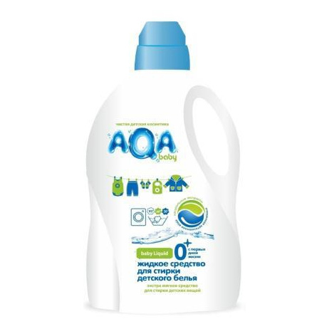 фото Жидкое средство aqa baby для стирки детского белья 1.5 л