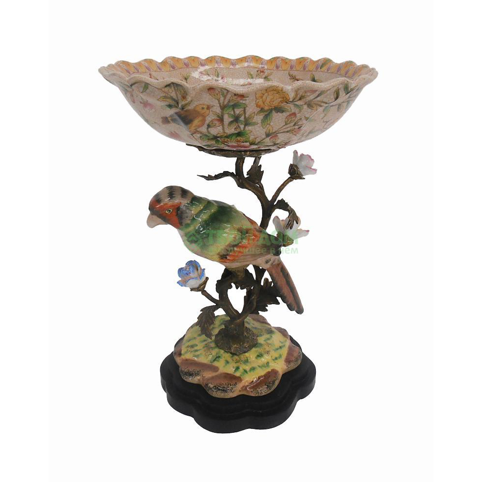 

Ваза-чаша 30,5 см Wah Luen Handicraft (31G1028/D894HC/HX1204)