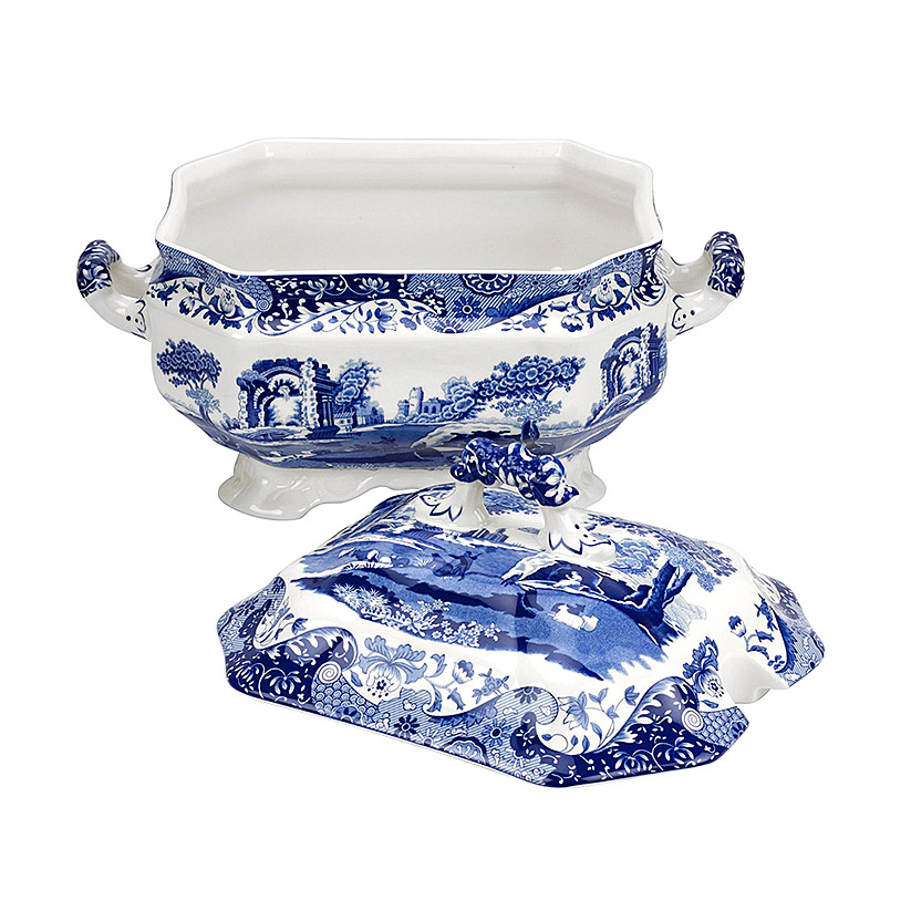 фото Супница spode голубая италия 3,4 л