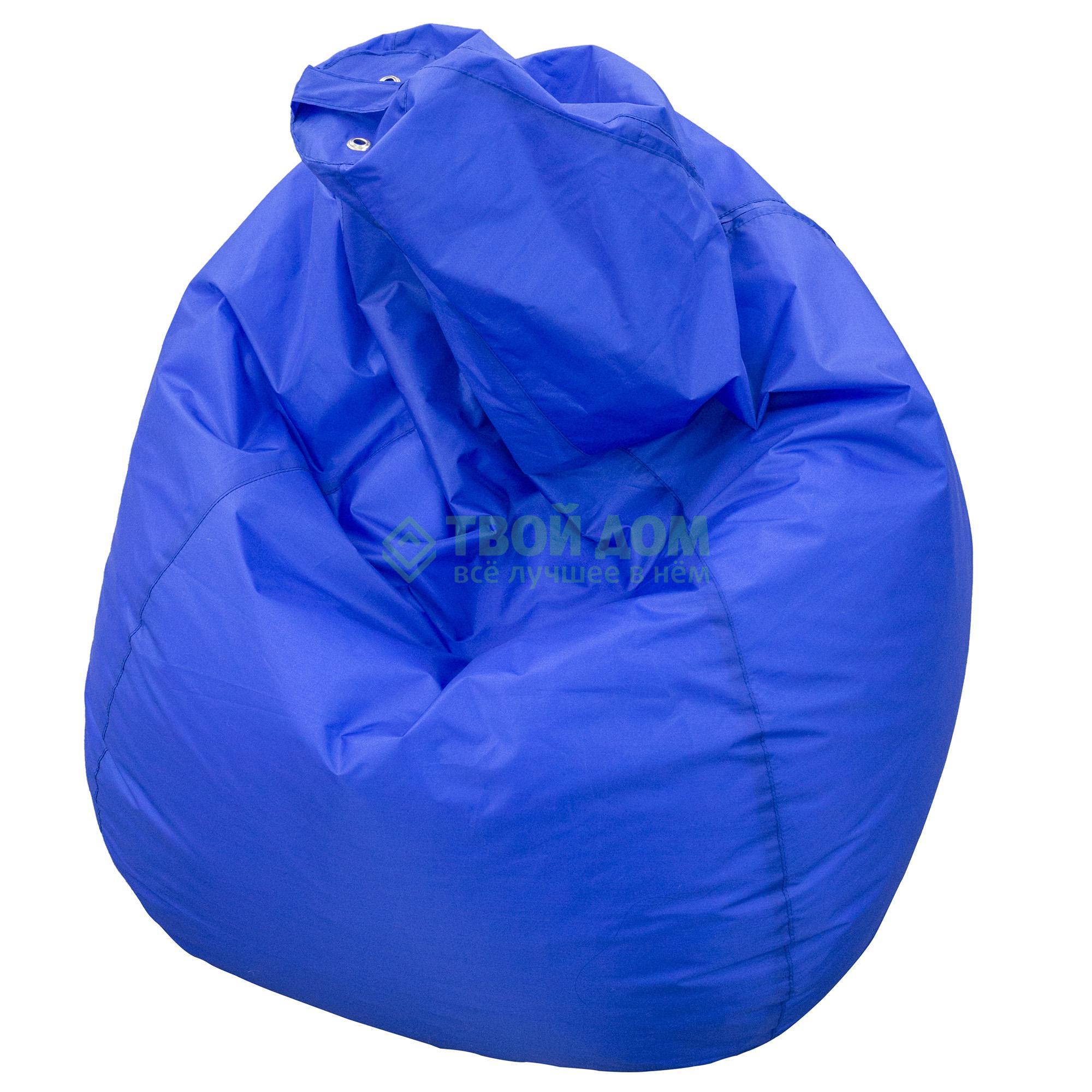 Кресло-мешок Dreambag Василек, цвет синий, размер 80х80х110 см - фото 1
