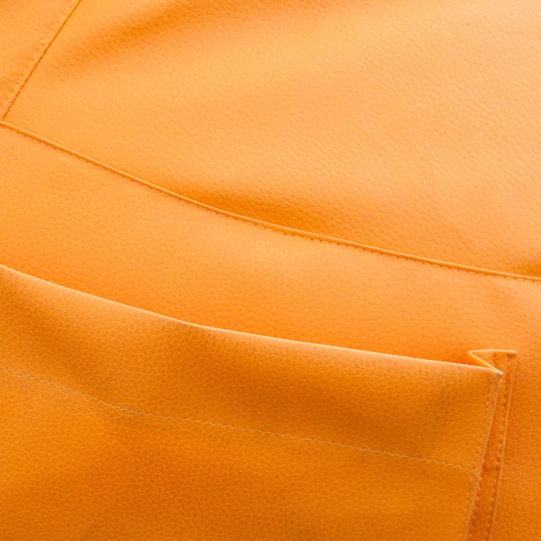 фото Кресло мешок comfort orange экокожа dreambag