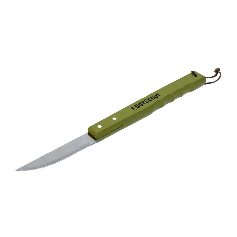Нож Boyscout для барбекю 40 см (61263), нержавеющая сталь, дерево  - Купить