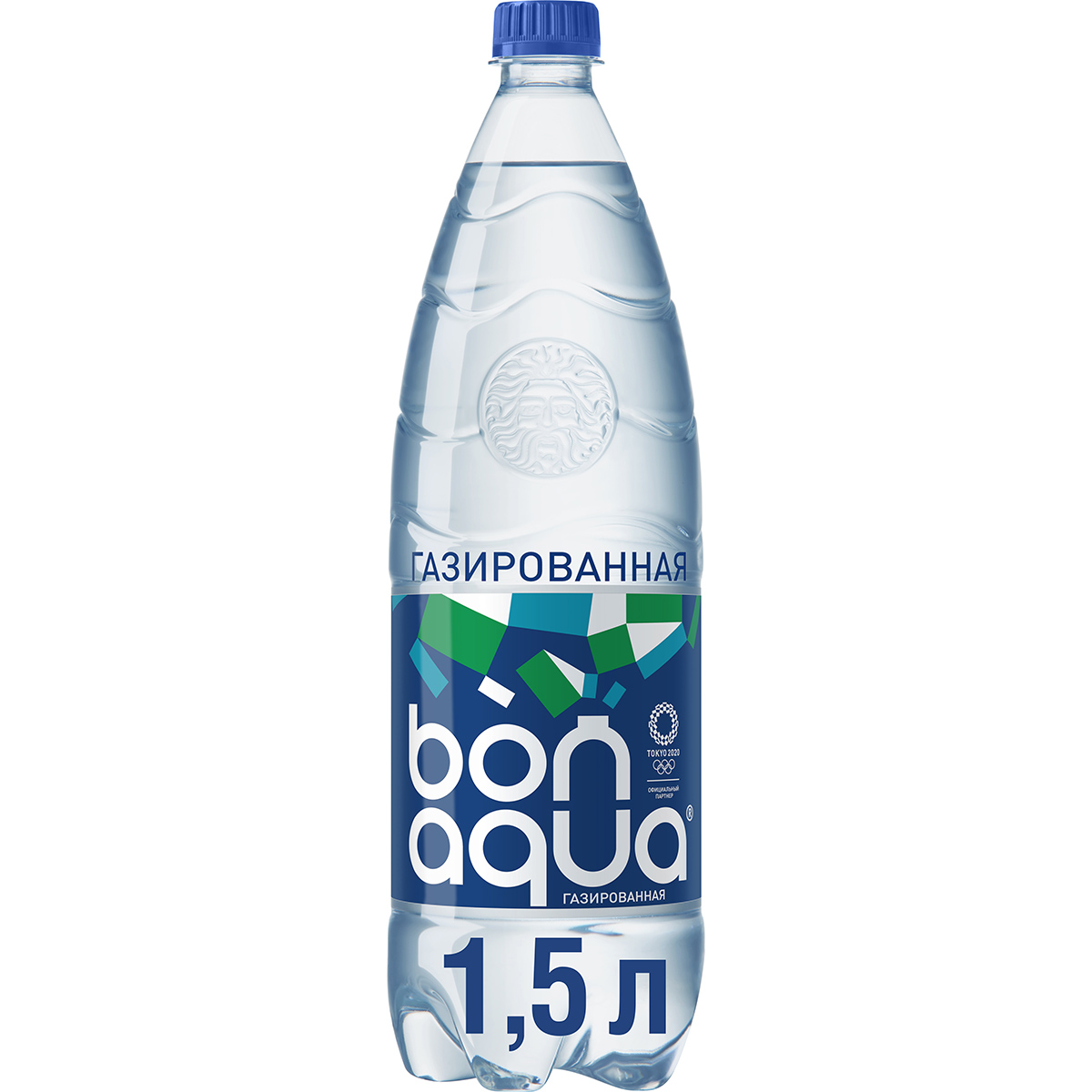 Вода питьевая Bonaqua газированная 1,5 л