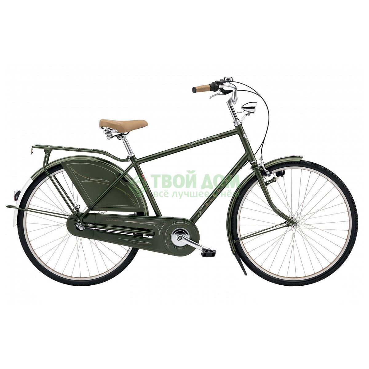 фото Велосипед electra bicycle amsterdam classic 3i forest metallic (292026)