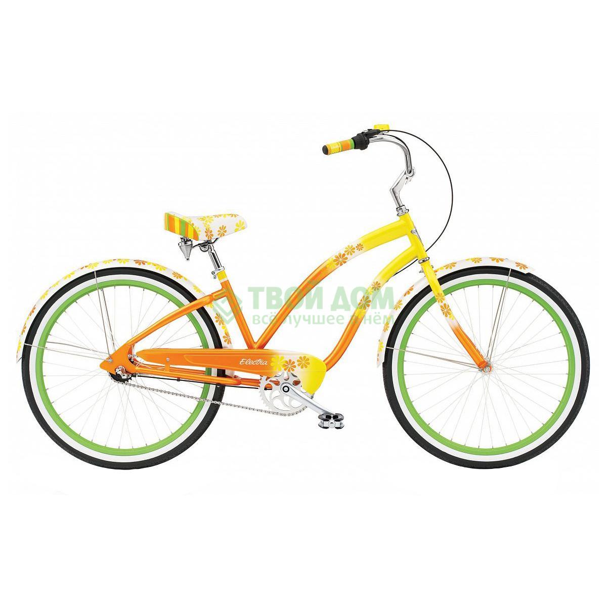 фото Велосипед electra bicycle cruiser daisy 3i ladies yellow (254139)