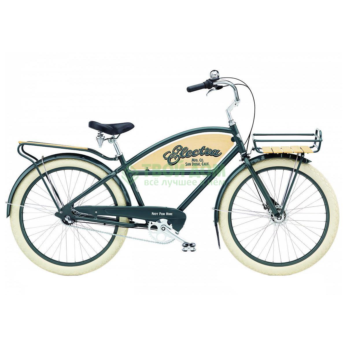 фото Велосипед electra bicycle cruiser delivery 3i chicago grey (244152)