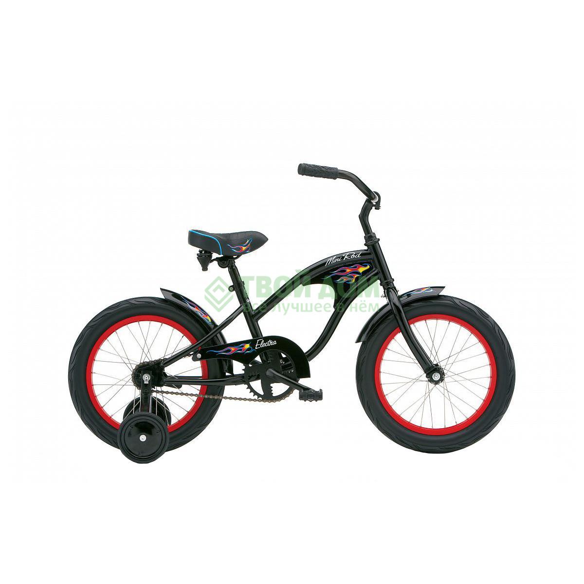 фото Велосипед electra bicycle kids mini rod 16 black (276414)