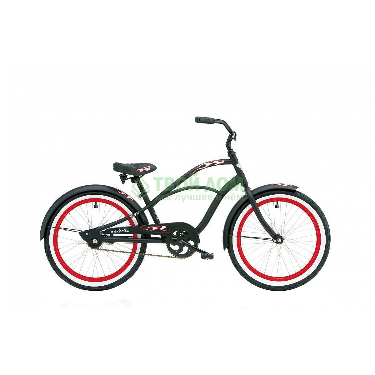 фото Велосипед electra bicycle kids ratrod 20 black (270311)