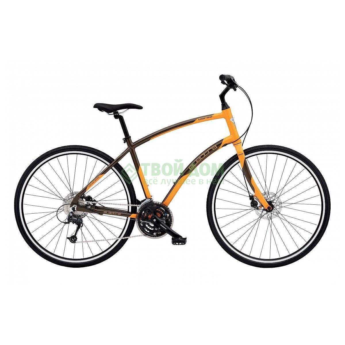 фото Велосипед electra bicycle verse 24d disc 22.5 walnut-tangerine (295183)