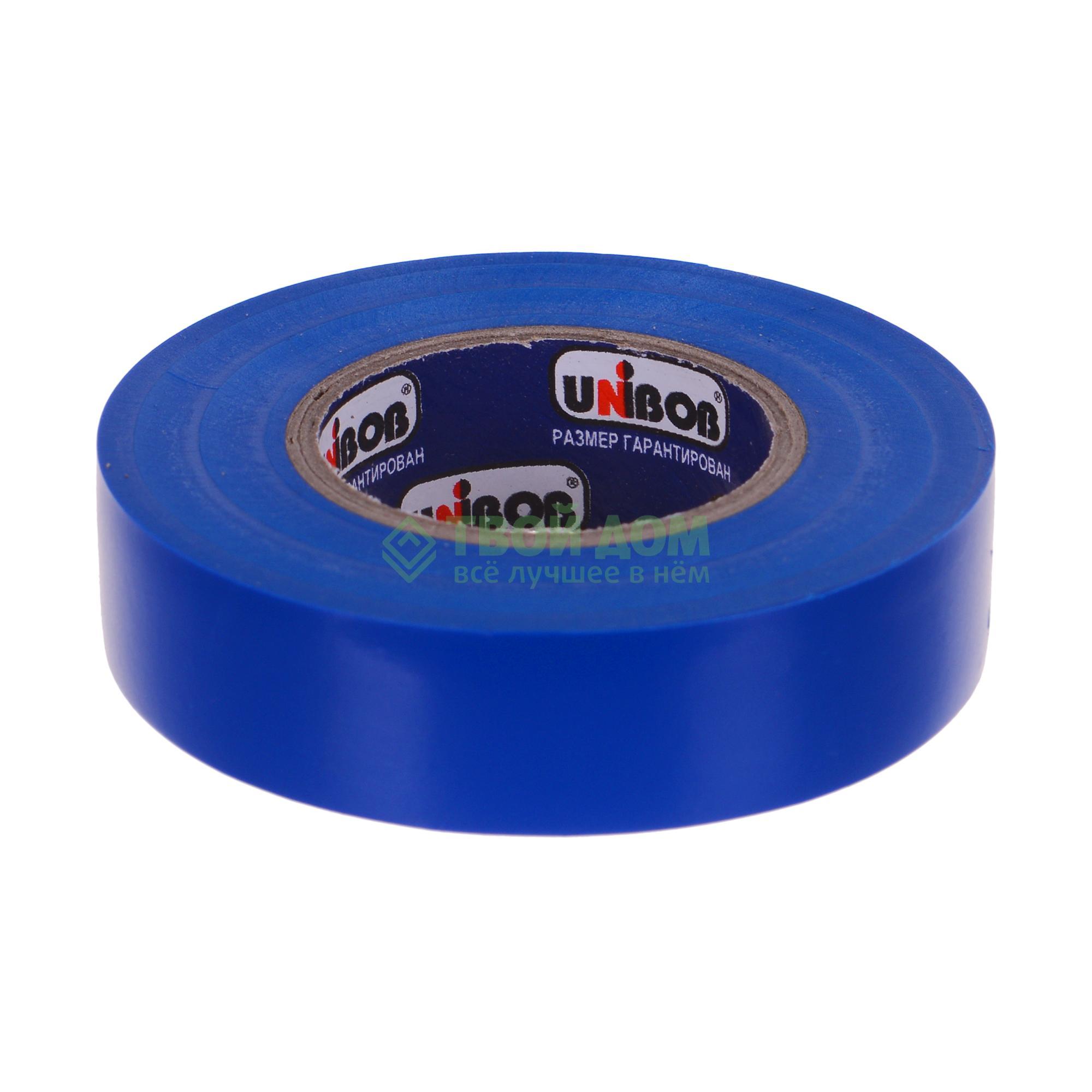 Unibob Лента электроизоляционная синяя 19х2000 мм