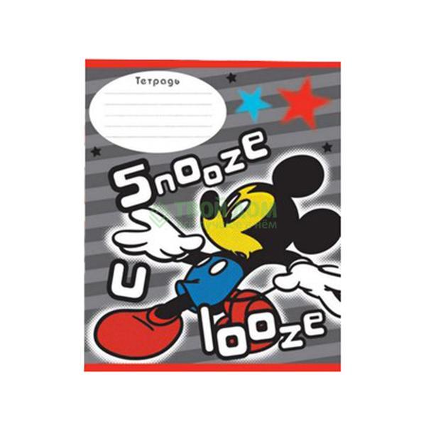 

Тетрадь Полиграфика Mickey snooze 28822