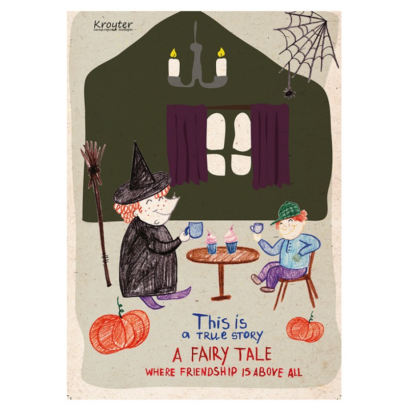 

Альбом для рисования Kroyter Добрые сказки 40 л А4