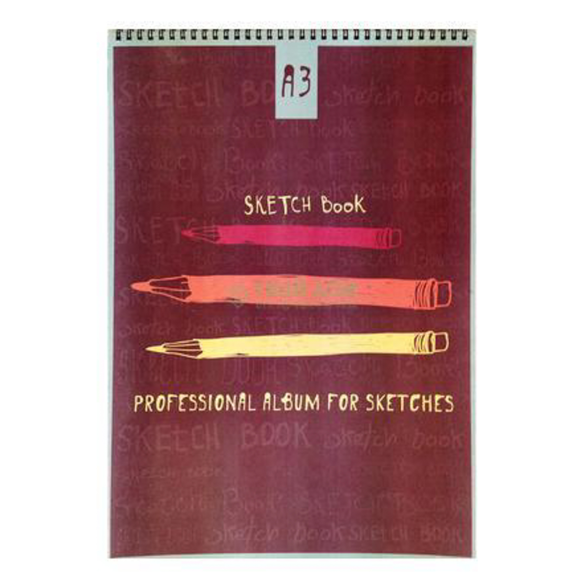 

Альбом для рисования Kroyter Вишневый 20 л А3