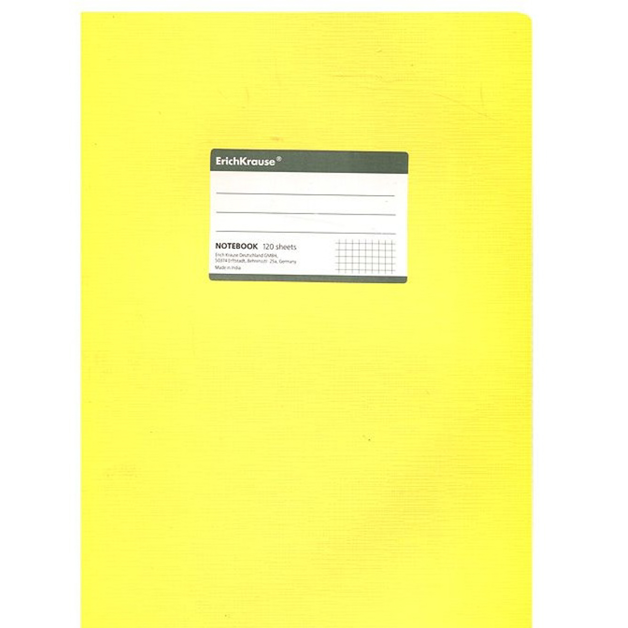 

Тетрадь общая а4. Fluor. 120 л. Клетка Erich krause